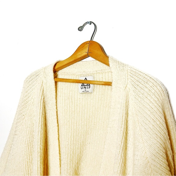 UNIF | Wool Open Front Cardigan - Picture 3 of 6